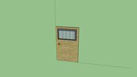 porte bois gris