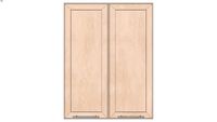 Wall Double Door 39H