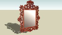 Baroque mirror