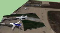 Aviones en el Aeropuerto Malvinas Argentinas
