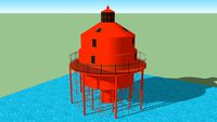 Basic Screw-pile Lighthouse
