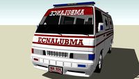 Nissan Urvan Philippine Red Cross Ambulance