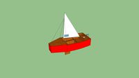 Sabot Sailboat