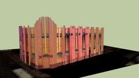 Edificio rosa esquina m57