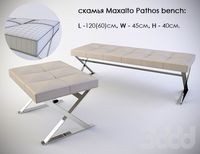 maxalto pathos bench