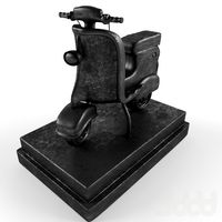 motorcycle sculpture