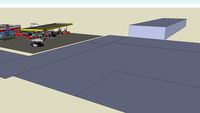 shell gararge with shop
