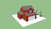 2 story home