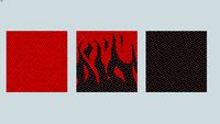hex scale duotone texture 3 pack