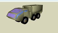 Prototype C4I truck M2043