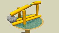bamboo deer scarer