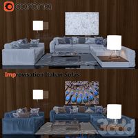Improvisation Italian Sofas