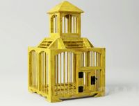 Yellow Decorative Cage / ZARA HOME