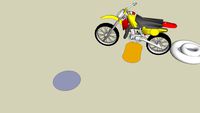 moto qui fait caca et pipi
