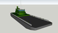 river barge