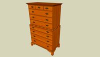 Chest on Chest Dresser