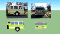 Bartlett Fire Department Engine 2 1988 Pierce Arrow