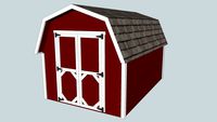 Prebuilt 8' x 12' Barn