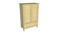 Natur chest of drawers, Gazel