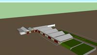 farm with silage pits