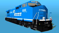 NS Heritage Unit #1-Conrail ES44AC #8098