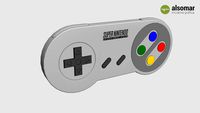 Super Nintendo gamepad