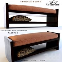 Baker Storage bench