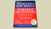 Websters New World College Dictionary
