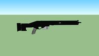 R25X Futuristic Shotgun/Rifle Hybrid