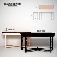 Консольный стол Dialma Brown