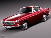 Volvo P1800 1961-19733d model
