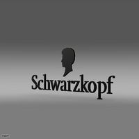 Schwarzkopf Logo3d model