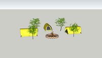 Campsite Scene