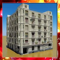 Low Poly Building 363d model
