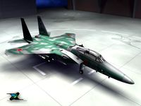 F-15C Strike Eagle, Japan Self Defence Forces Agressor3d model