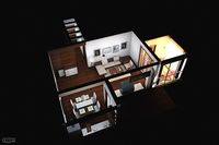 Living room 0953d model