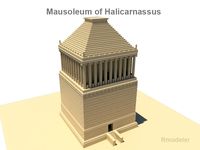 Mausoleum of Halicarnassus3d model