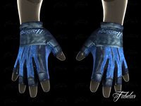 Weight lifting gloves 23d model