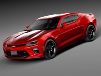 Chevrolet Camaro SS 20163d model