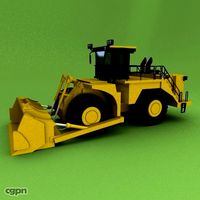 Wheel Dozer 844H3d model