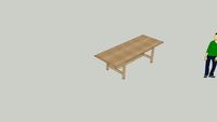 IKEA NOrden Esstisch (266x100)