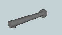 S200 - Lucia Basin Spout - Bathroom Tapware - Abey
