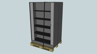2 kasten op pallet