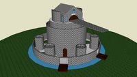castillo de la familia mediaval chamorro
