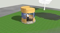 Cylinderical Shelter in Cold Climate