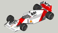 McLaren MP4/7A Honda