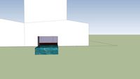 casa con acuario