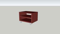 IKEA ODDA bedside table