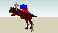 Prehistorian Army Cargo Carnotaurus