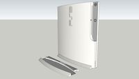 PlayStation 3 CECH-2500A LW 縦置き